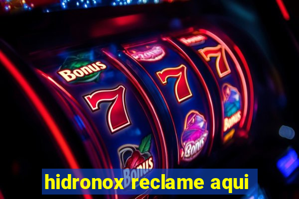 hidronox reclame aqui